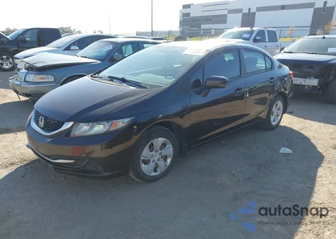 2014 Honda Civic Lx from USA, damaged, VIN 2HGFB2F51EH511269